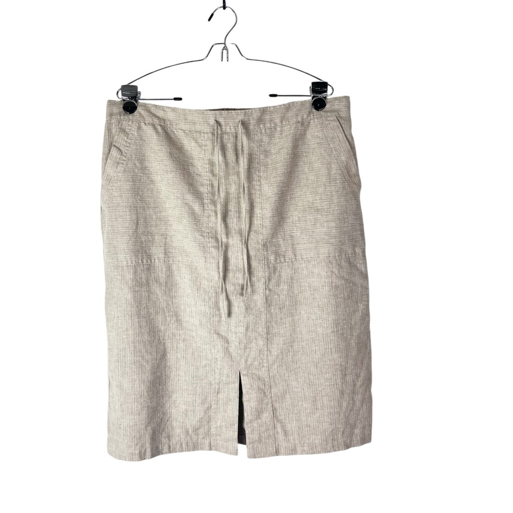 Prana Bristol skirt hemp blend size XL‎ pockets drawstring waist with elastic